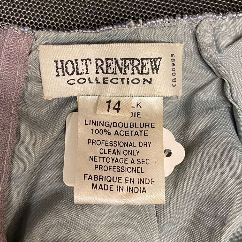 Holt Renfrew Silver Sequin Top, 14 - Picture 9 of 10